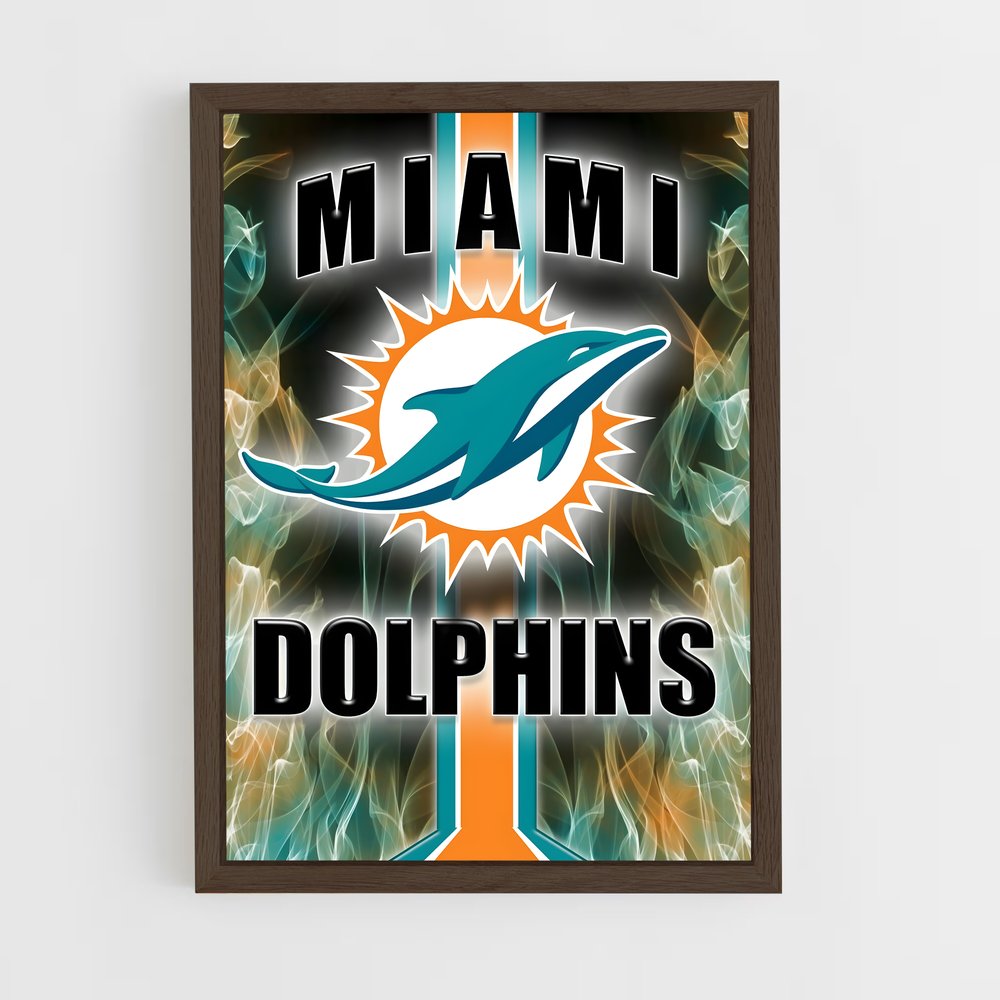 Poster Miami dolphins (vue 5)